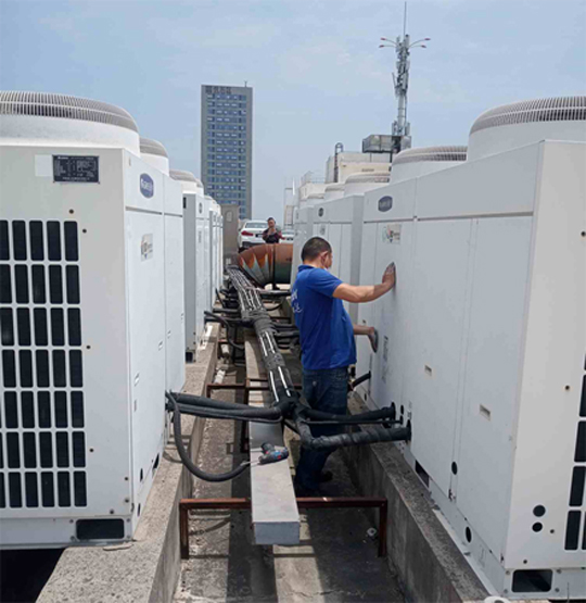 吴兴中央空调制热和不制冷系统维修方法